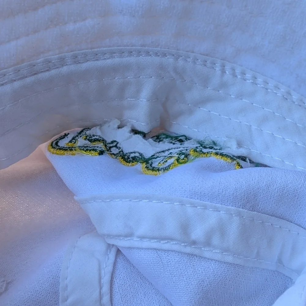 NWOT Russell Athletic Topo Chico Hard Seltzer White Terrycloth Bucket Hat OSFM